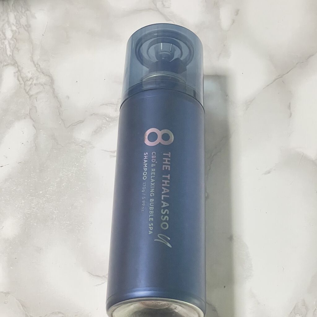 エイトザタラソ ユー CBD＆リラクシング バブルスパ 炭酸泡シャンプー/エイトザタラソ/市販シャンプーを使ったクチコミ（2枚目）