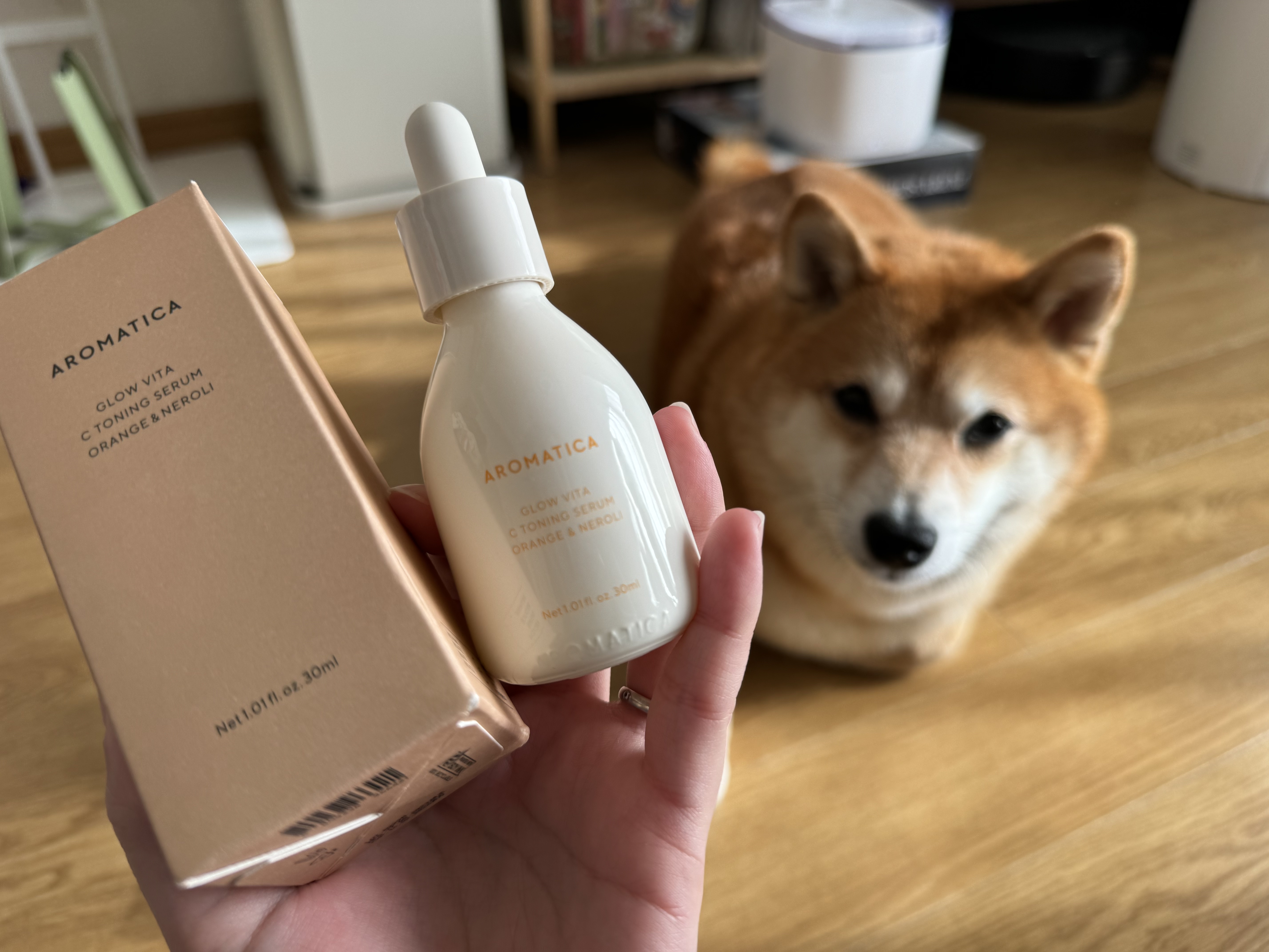 グロービタCトーニングセラム/AROMATICA/美容液を使ったクチコミ（3枚目）