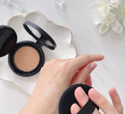 ベルベットジュエルクッション/BIVABOO/クッションファンデーションを使ったクチコミ(4枚目)