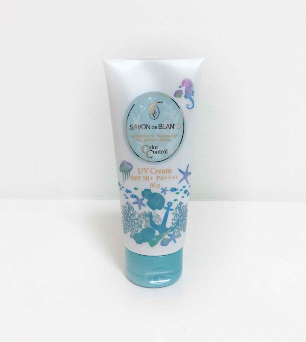 カラーコントロールUVクリーム/SAVON de BLAN°C/化粧下地を使ったクチコミ(3枚目)