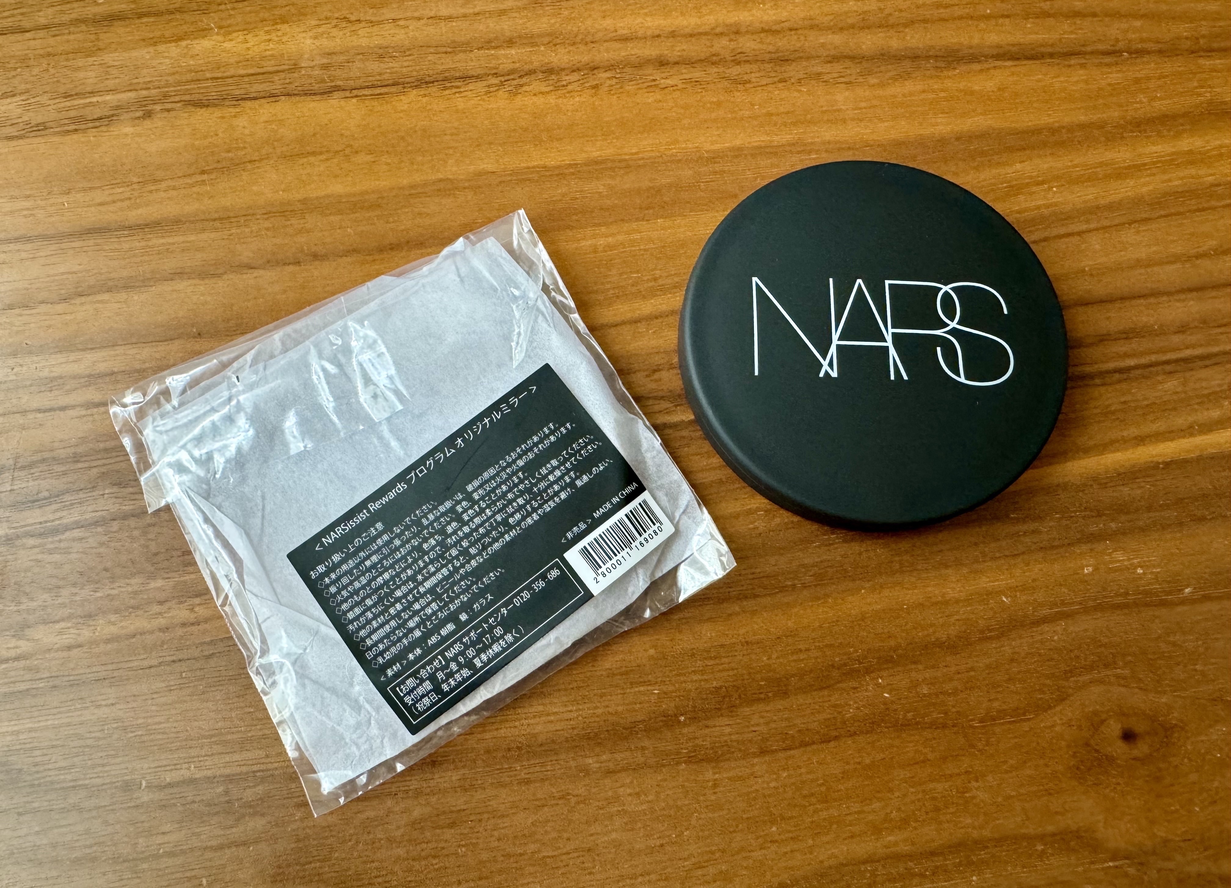 NARSオリジナルラウンドミラー/NARS/その他化粧小物を使ったクチコミ（1枚目）