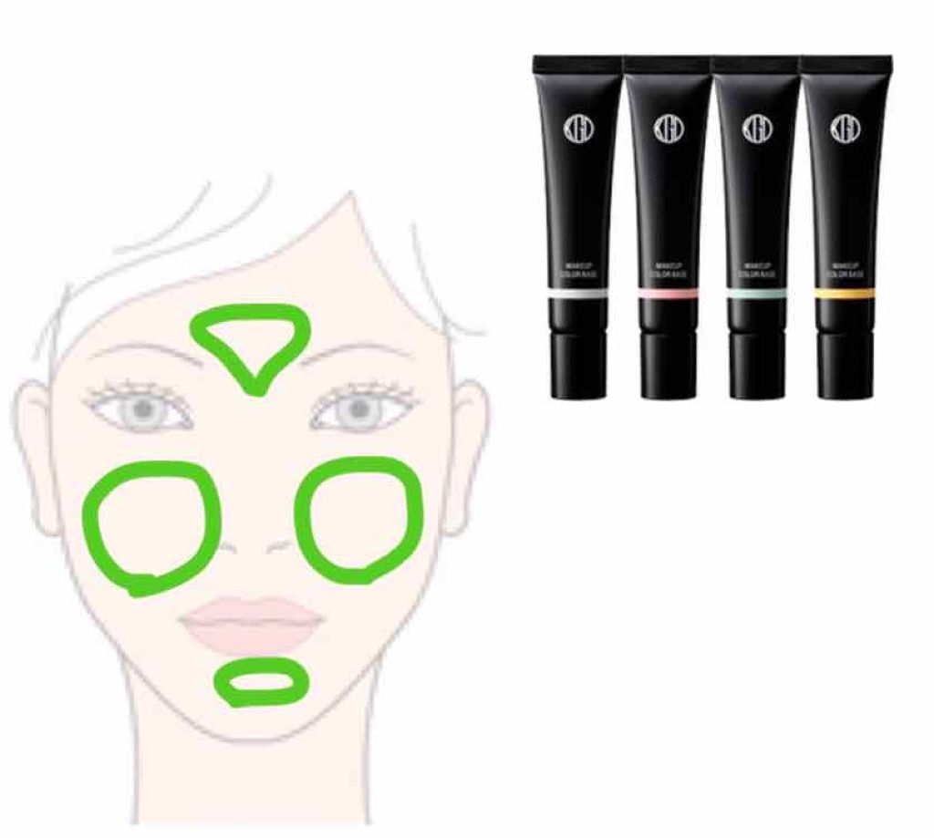 マイファンスィー メイクアップ カラーベース グリーン/Koh Gen Do/化粧下地を使ったクチコミ（2枚目）