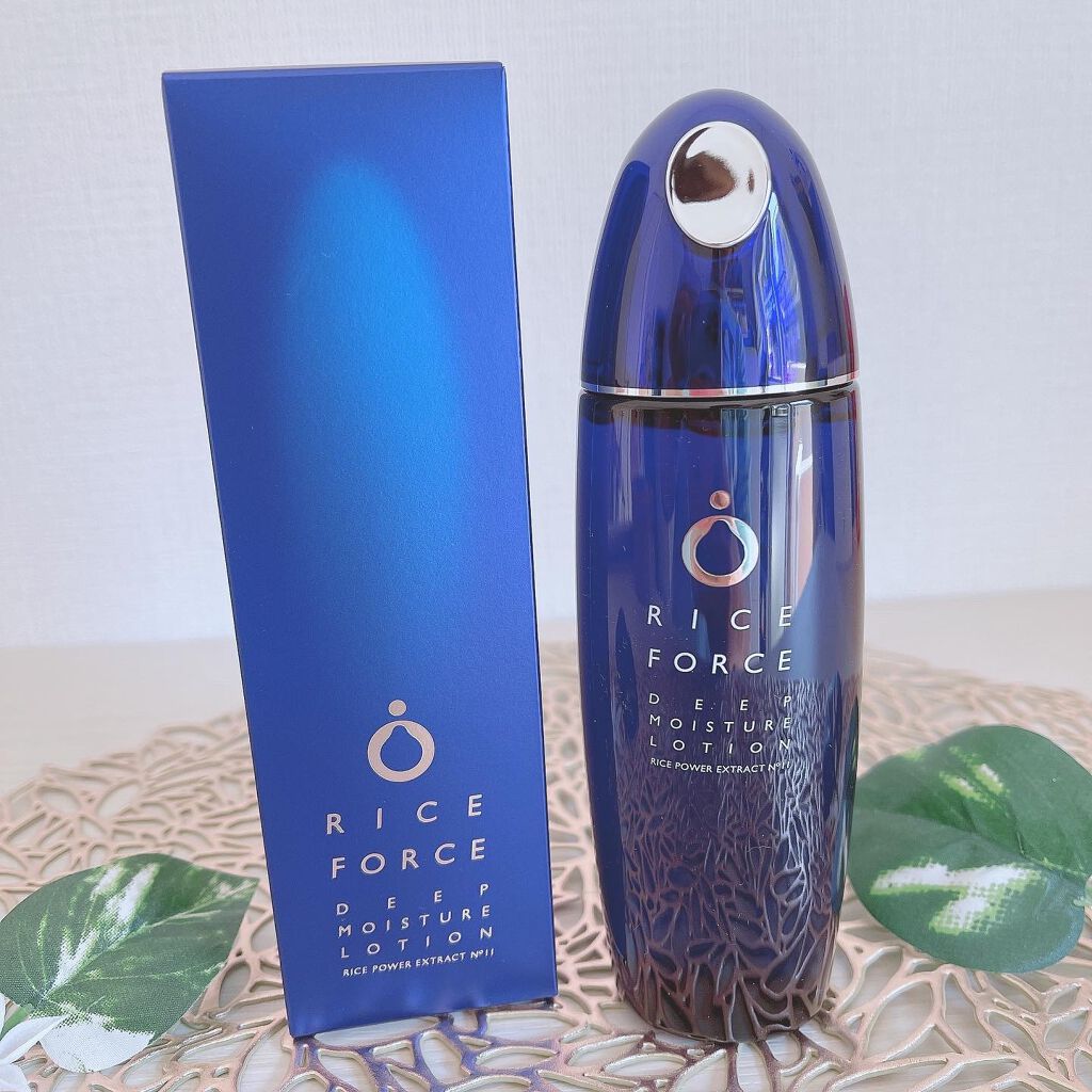 ディープモイスチュアローション/ライスフォース/化粧水を使ったクチコミ(6枚目)
