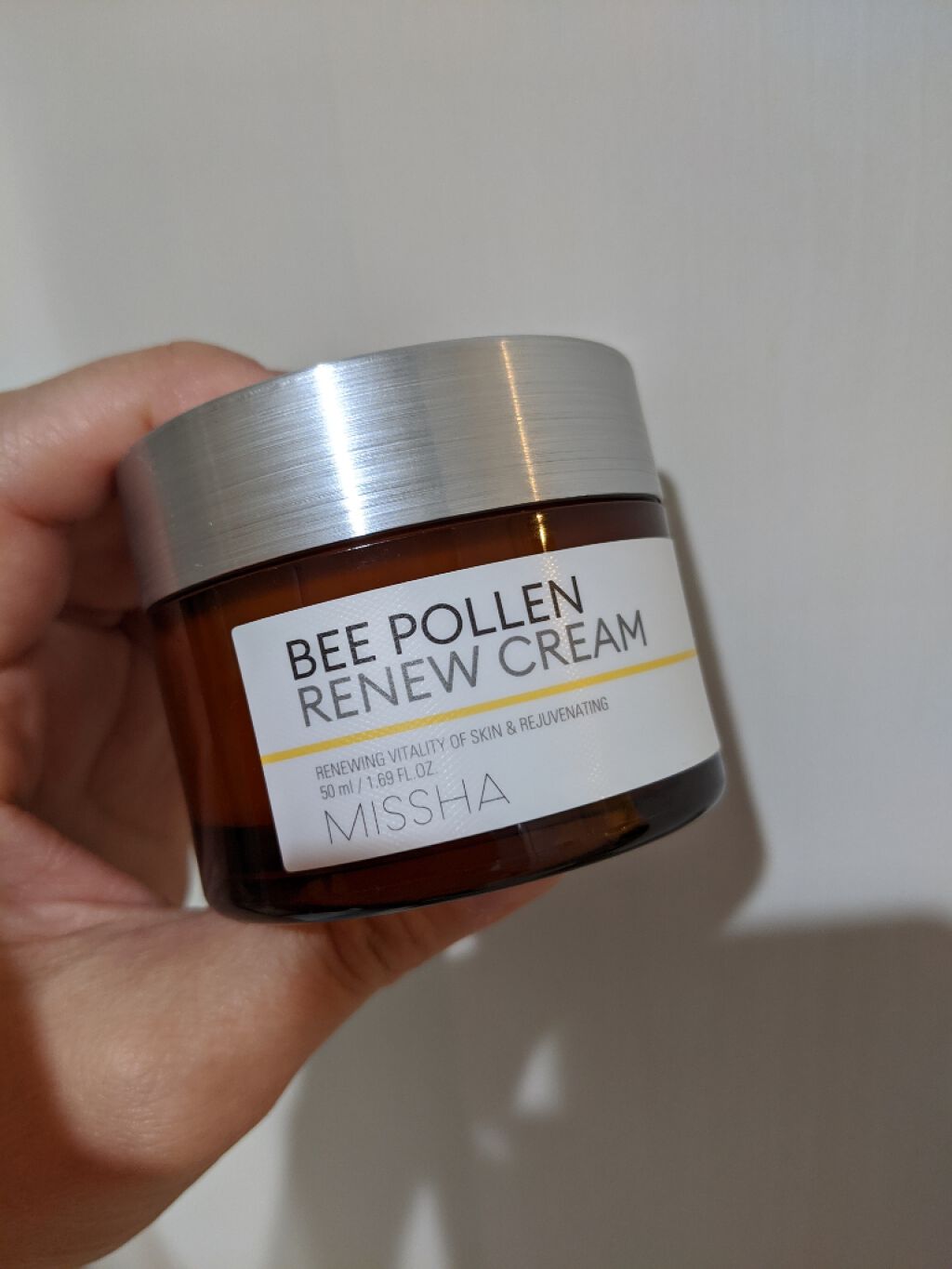  ビーポーレンリニュークリーム/MISSHA/フェイスクリームを使ったクチコミ（1枚目）