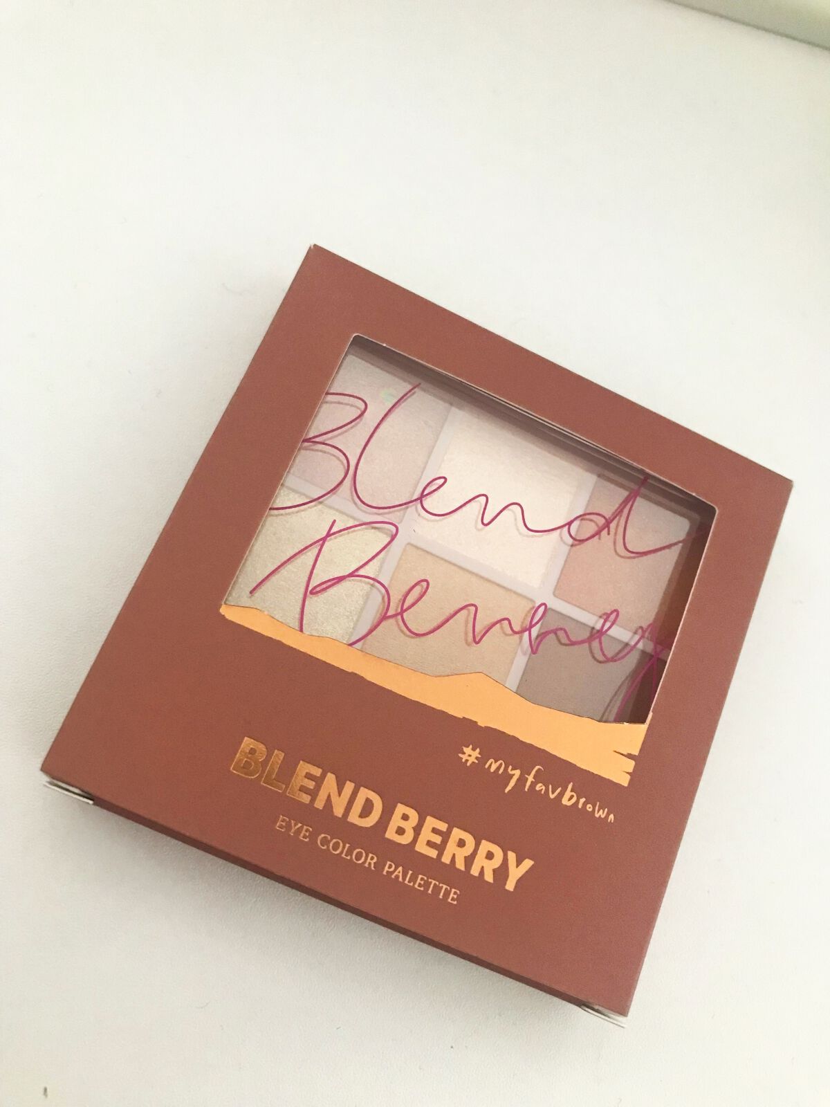 オーラクリエイション/BLEND BERRY/アイシャドウパレットを使ったクチコミ(2枚目)