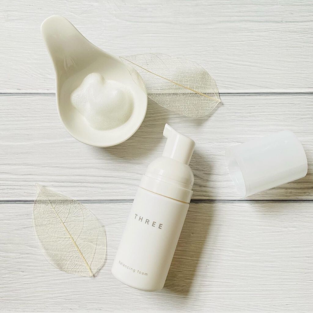 バランシング フォーム R/THREE/洗顔フォームを使ったクチコミ(7枚目)