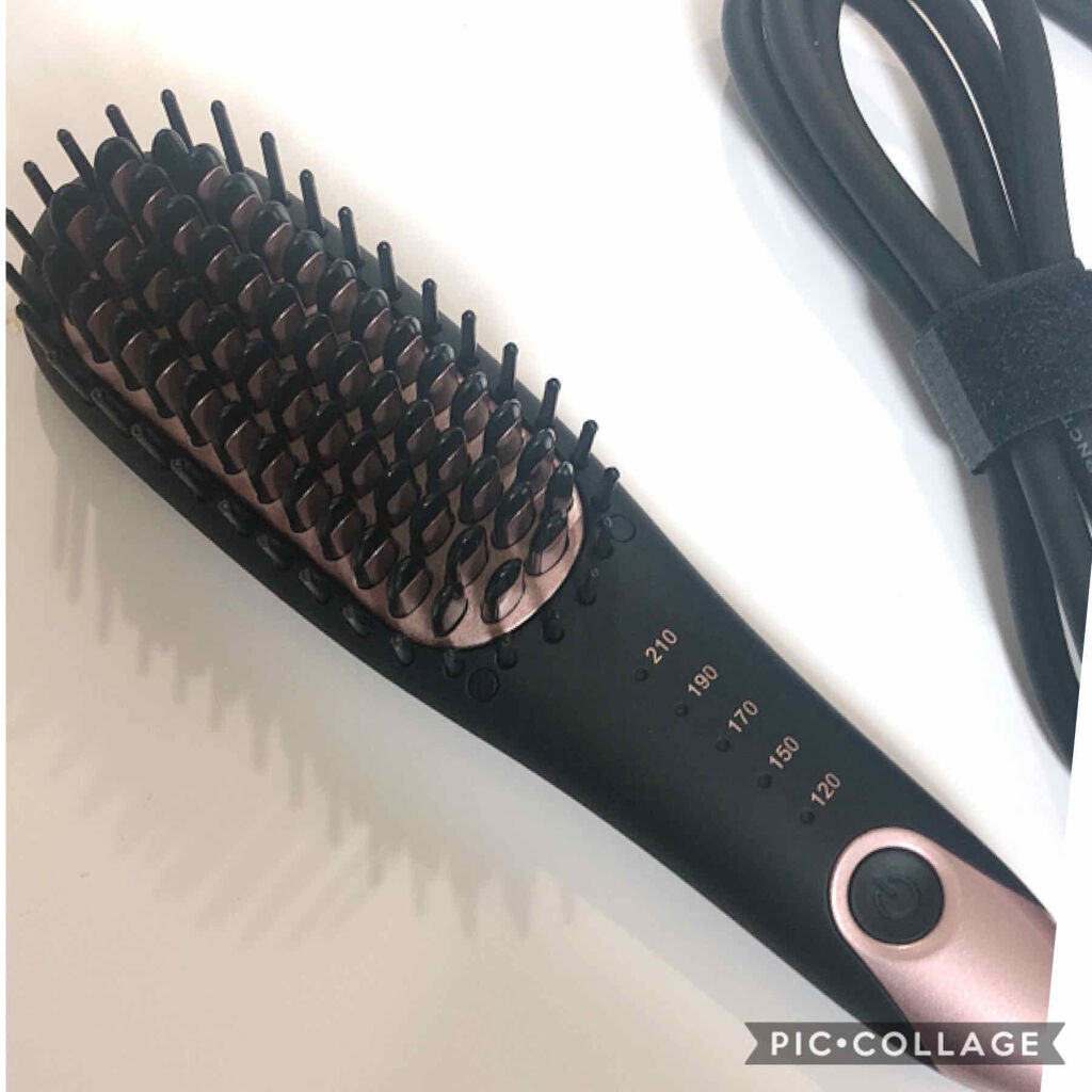 Agetuyaポータブルミニブラシアイロン（ポーチ付き）/ローネジャパン/ヒートブラシを使ったクチコミ（2枚目）