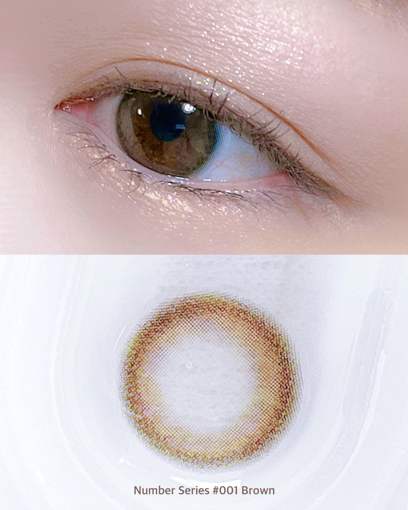 Number Series/Gemhour lens/カラーコンタクトレンズを使ったクチコミ(1枚目)