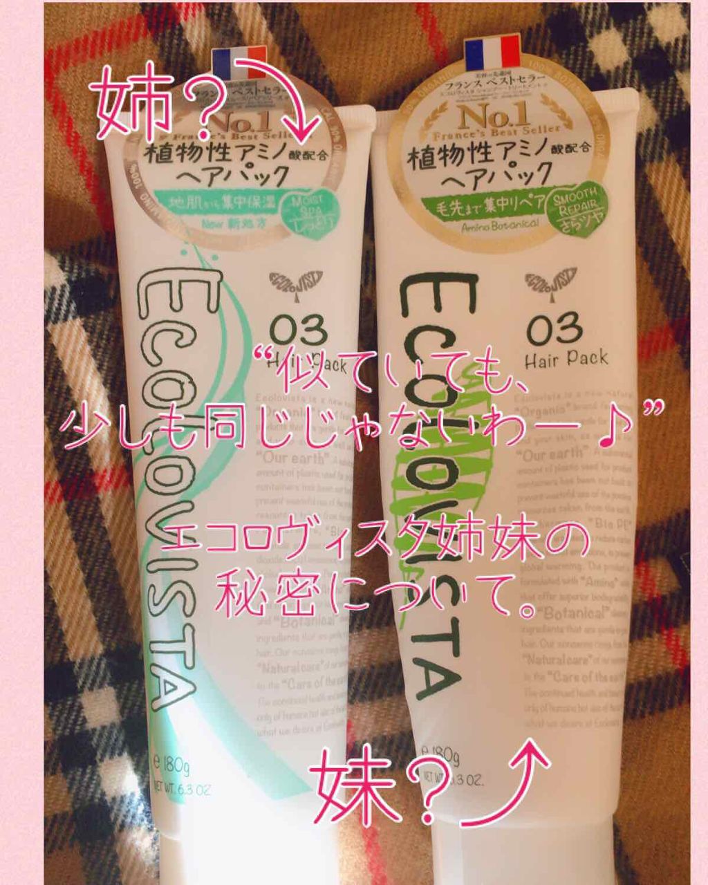 ヘアパック/ECOLOVISTA(エコロヴィスタ)/ヘアマスク・ヘアパックを使ったクチコミ(1枚目)