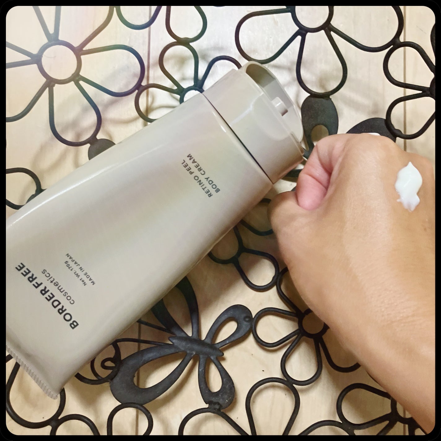 レチノピールボディクリーム/BORDER FREE cosmetics/ボディクリームを使ったクチコミ(2枚目)