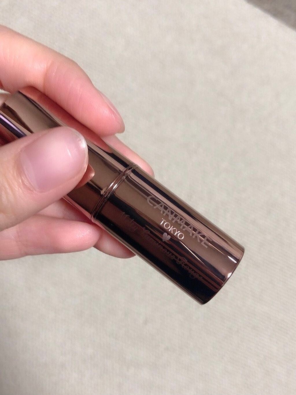 メルティールミナスルージュ(ティントタイプ)/キャンメイク/リップティントを使ったクチコミ(2枚目)