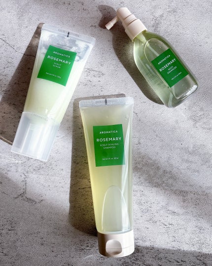 ローズマリー スカルプ スクラブ/AROMATICA/ヘッドスクラブを使ったクチコミ(6枚目)