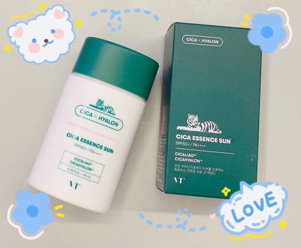 CICA エッセンスサン/VT/日焼け止めローションを使ったクチコミ(1枚目)