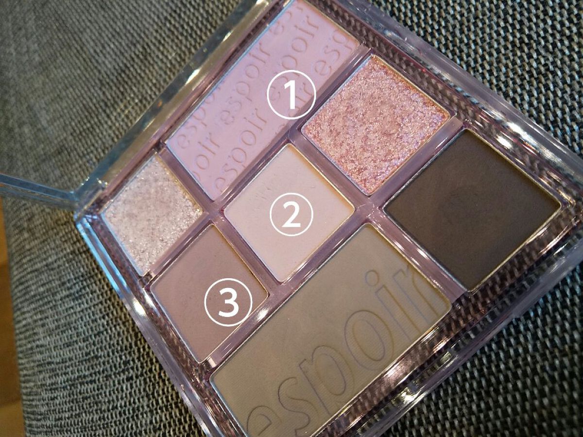 リアルアイパレット/espoir/マルチパレットを使ったクチコミ（2枚目）