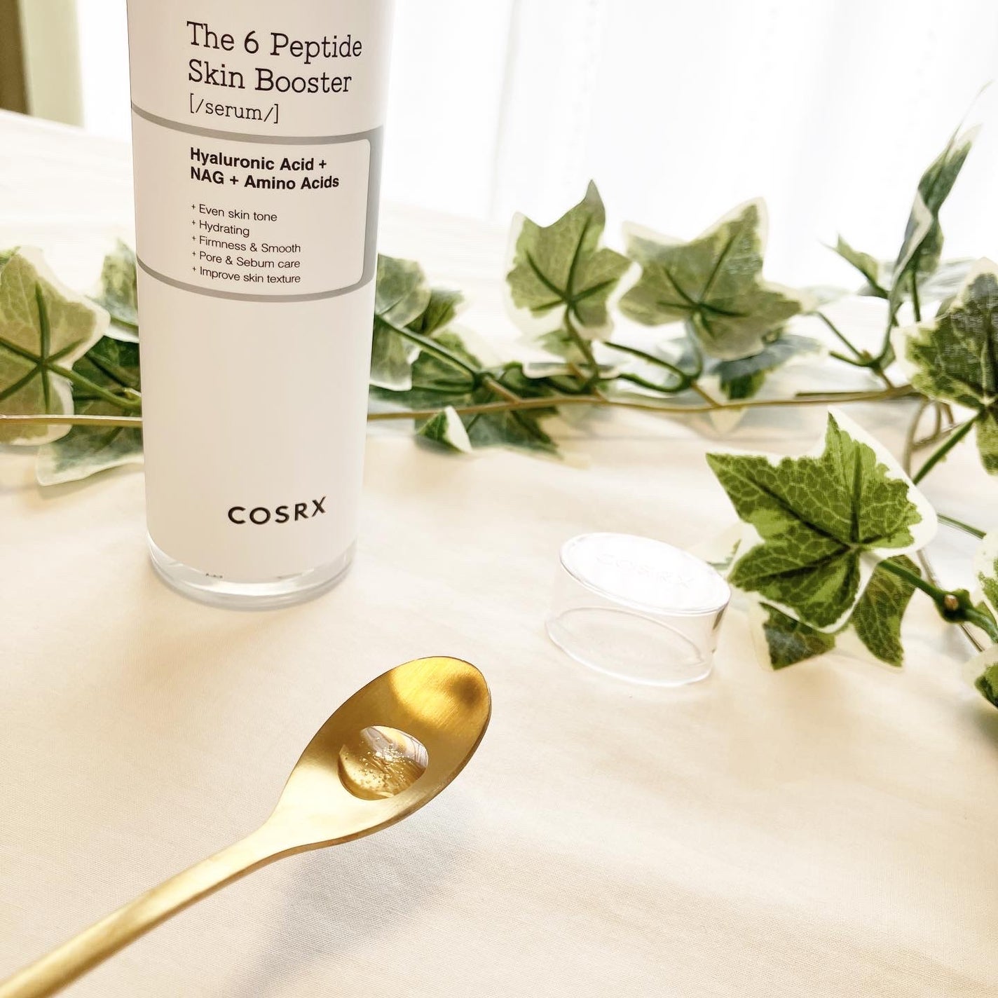 さとみん on LIPS 「PR❤️#COSRX様のモニターキャンペーンに当選𖤐˒˒ペプチ..」(4枚目)