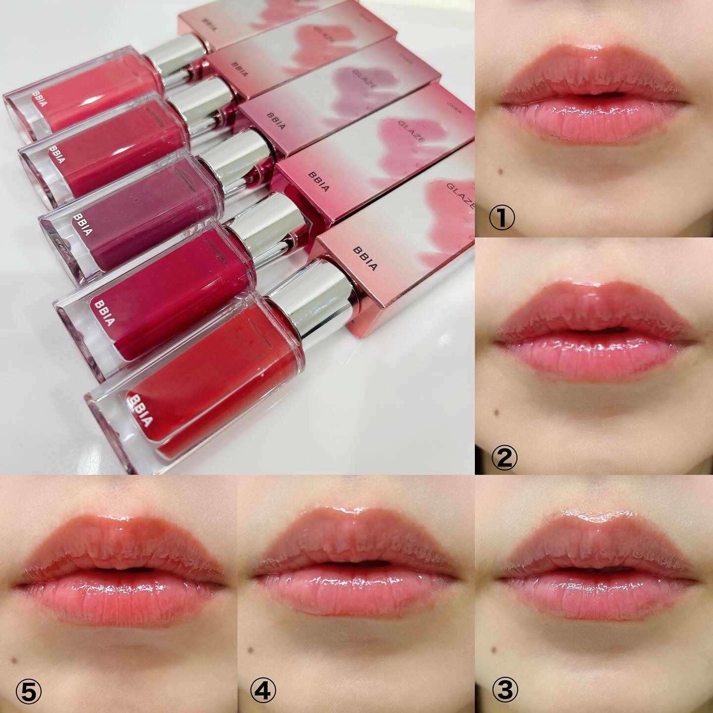 オーバー グレイズ ティント/BBIA/リップティントを使ったクチコミ（3枚目）