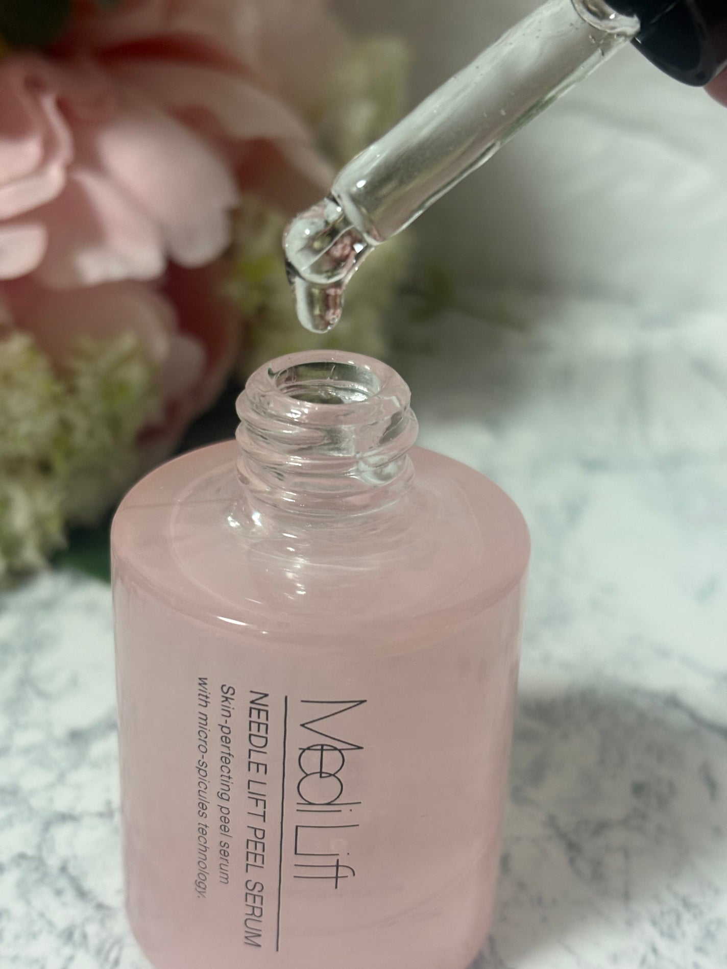 メディリフト ニードルリフトピールセラム/YA-MAN TOKYO JAPAN/美容液を使ったクチコミ(3枚目)