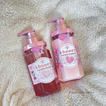 ディープモイスト シャンプー1.0/ヘアトリートメント2.0/&honey/市販シャンプーを使ったクチコミ(4枚目)