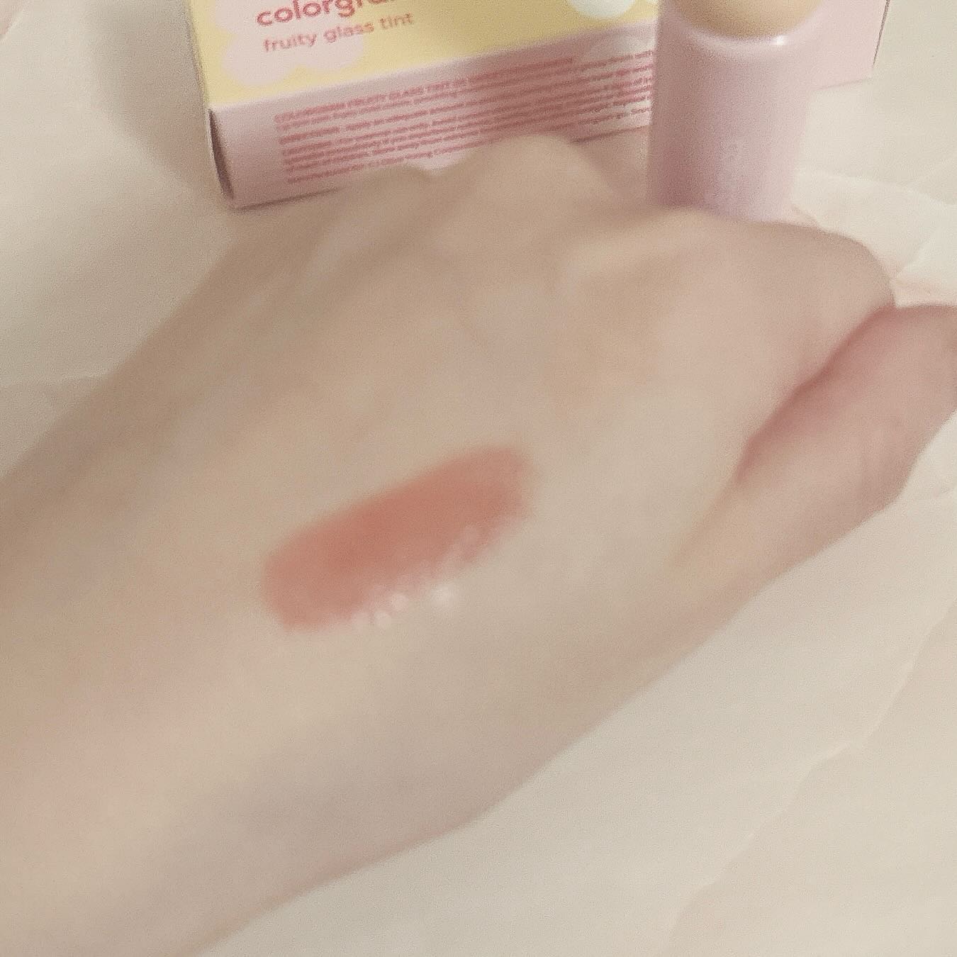 タンフルグラスグロス/Colorgram/リップグロスを使ったクチコミ（3枚目）