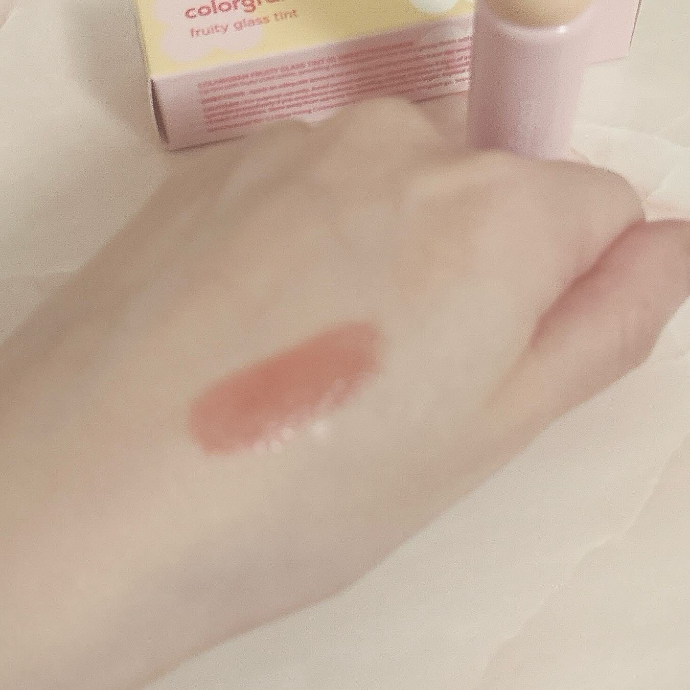 タンフルグラスグロス/Colorgram/リップグロスを使ったクチコミ(3枚目)