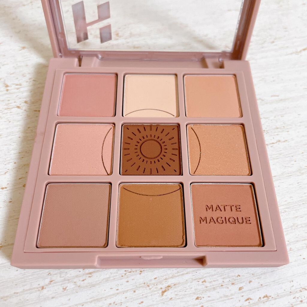 マイフェイブムードアイパレット 9カラー/HOLIKA HOLIKA/アイシャドウパレットを使ったクチコミ(3枚目)