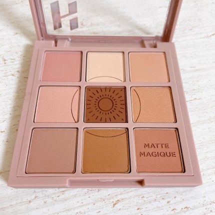 マイフェイブムードアイパレット 9カラー/HOLIKA HOLIKA/アイシャドウパレットを使ったクチコミ(3枚目)