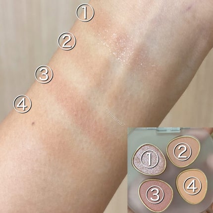 トーン ホリデー スイーツ ボックス Midnight Sweets & Twinkle Caramel/to/one/メイクアップキットを使ったクチコミ(4枚目)