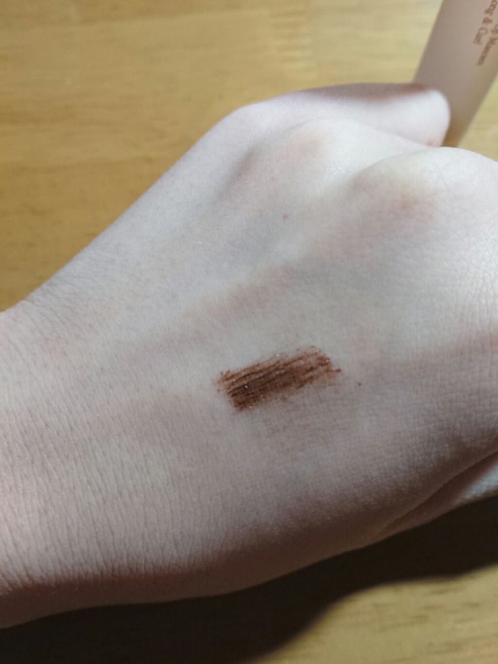 ムードアップマスカラ ロング&カール 02 チョコブラウン/dasique/マスカラを使ったクチコミ（2枚目）