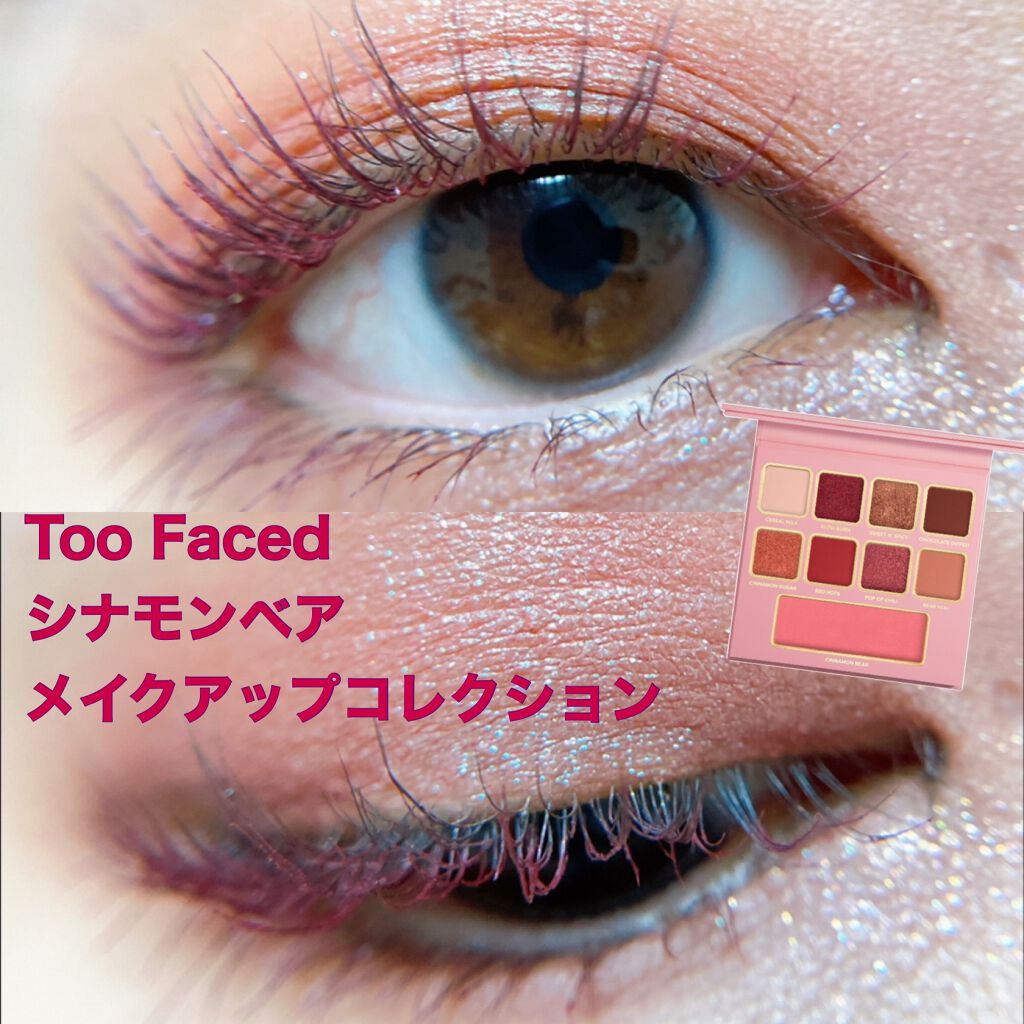 シナモン ベア メイクアップ コレクション/Too Faced/アイシャドウパレットを使ったクチコミ（1枚目）
