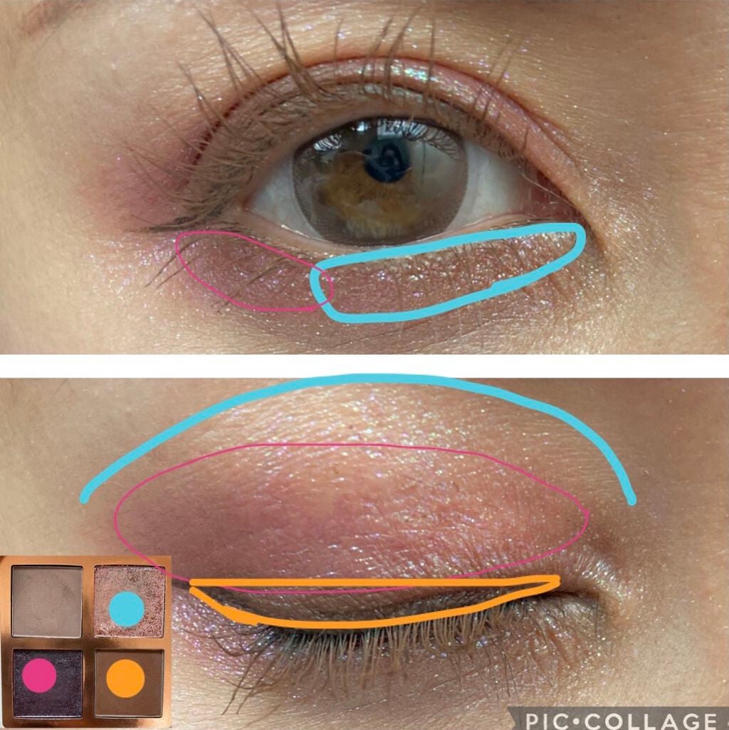 Venus Marble アイシャドウキャットシリーズ/Venus Marble/アイシャドウパレットを使ったクチコミ(3枚目)