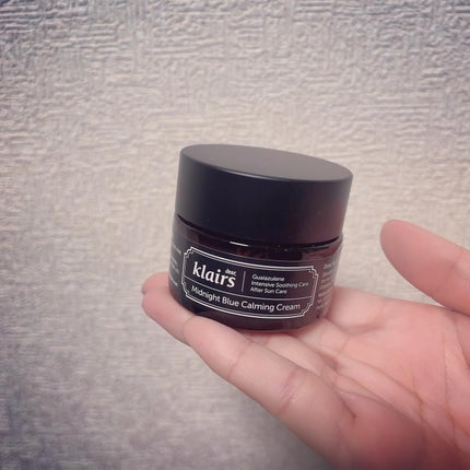 ミッドナイトブルーカーミングクリーム/Klairs/フェイスクリームを使ったクチコミ(5枚目)
