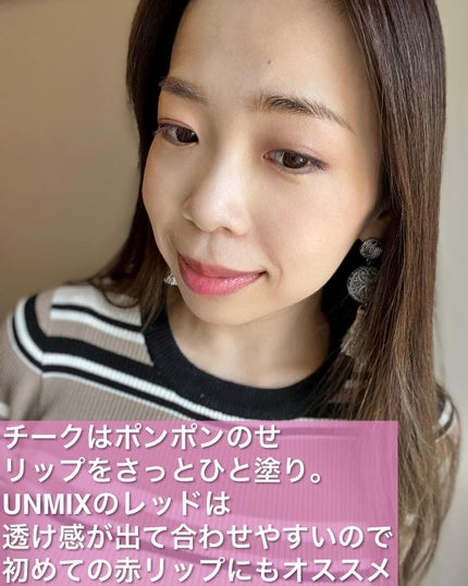 パウダー チーク/ちふれ/パウダーチークを使ったクチコミ(6枚目)