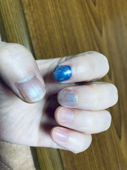 ネイルホリック リミテッドカラー Spring Denim BL963/ネイルホリック/マニキュアを使ったクチコミ(3枚目)