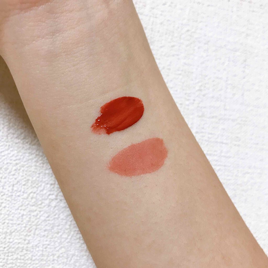 ジューシーラスティングティント/rom&nd/リップティントを使ったクチコミ(2枚目)