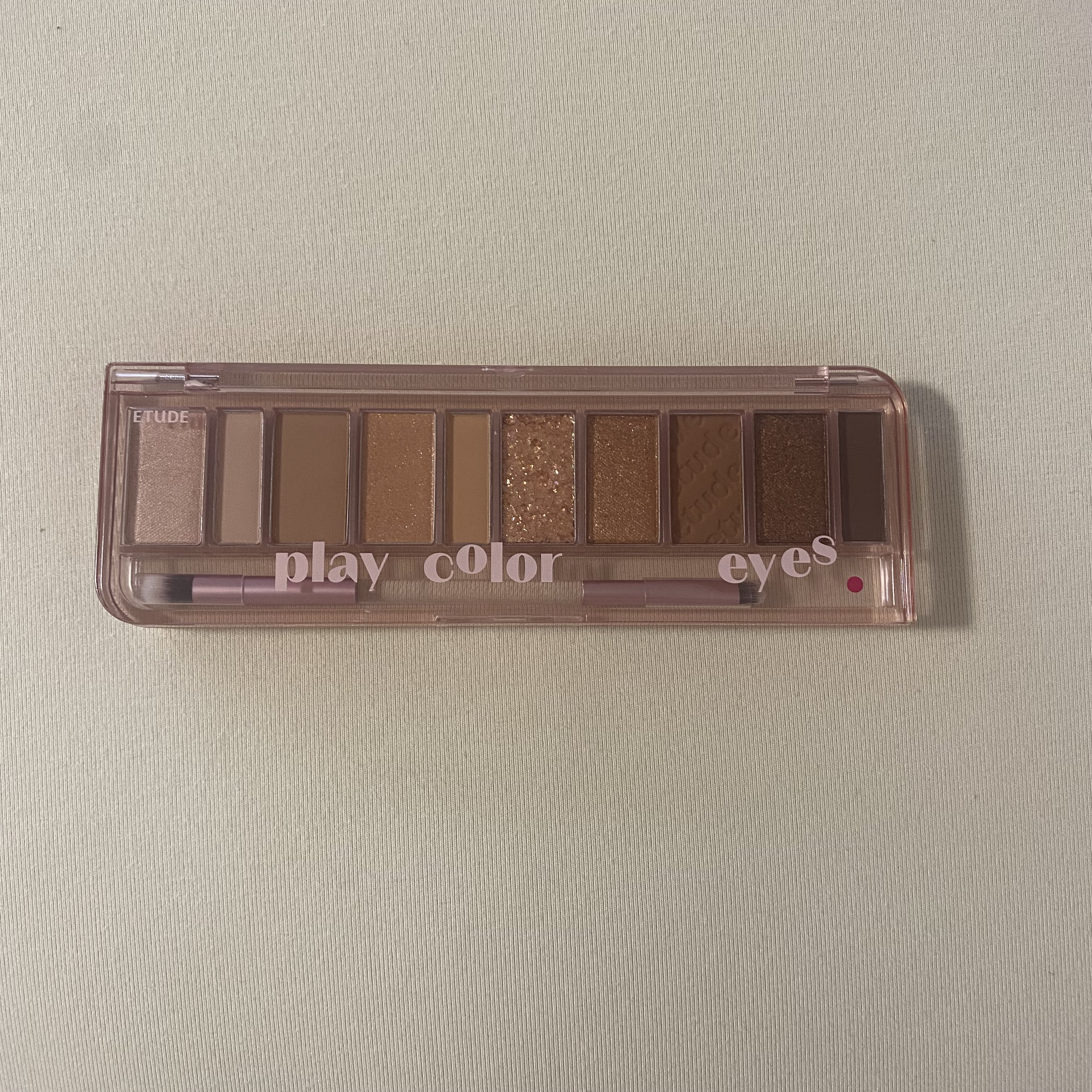 プレイカラー アイシャドウ/ETUDE/アイシャドウパレットを使ったクチコミ（2枚目）