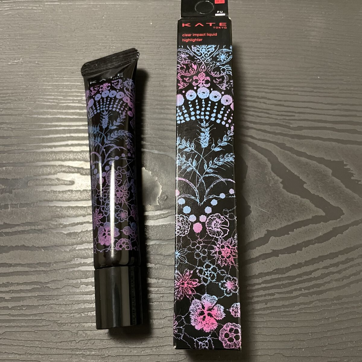 KATE 魂コレクション クリアインパクトリキッドハイライター/KATE/リキッドハイライトを使ったクチコミ（1枚目）
