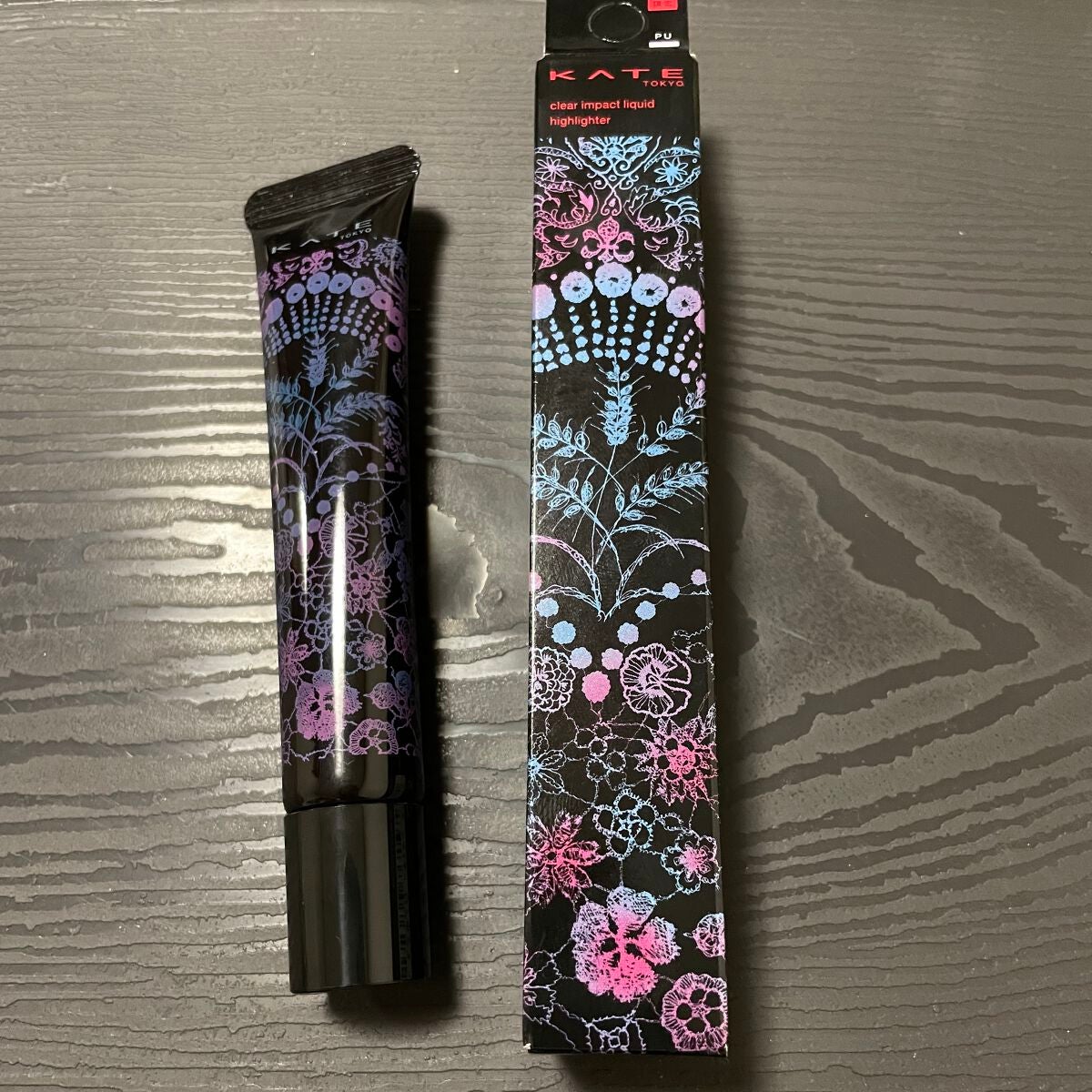 KATE 魂コレクション クリアインパクトリキッドハイライター/KATE/リキッドハイライトを使ったクチコミ(1枚目)