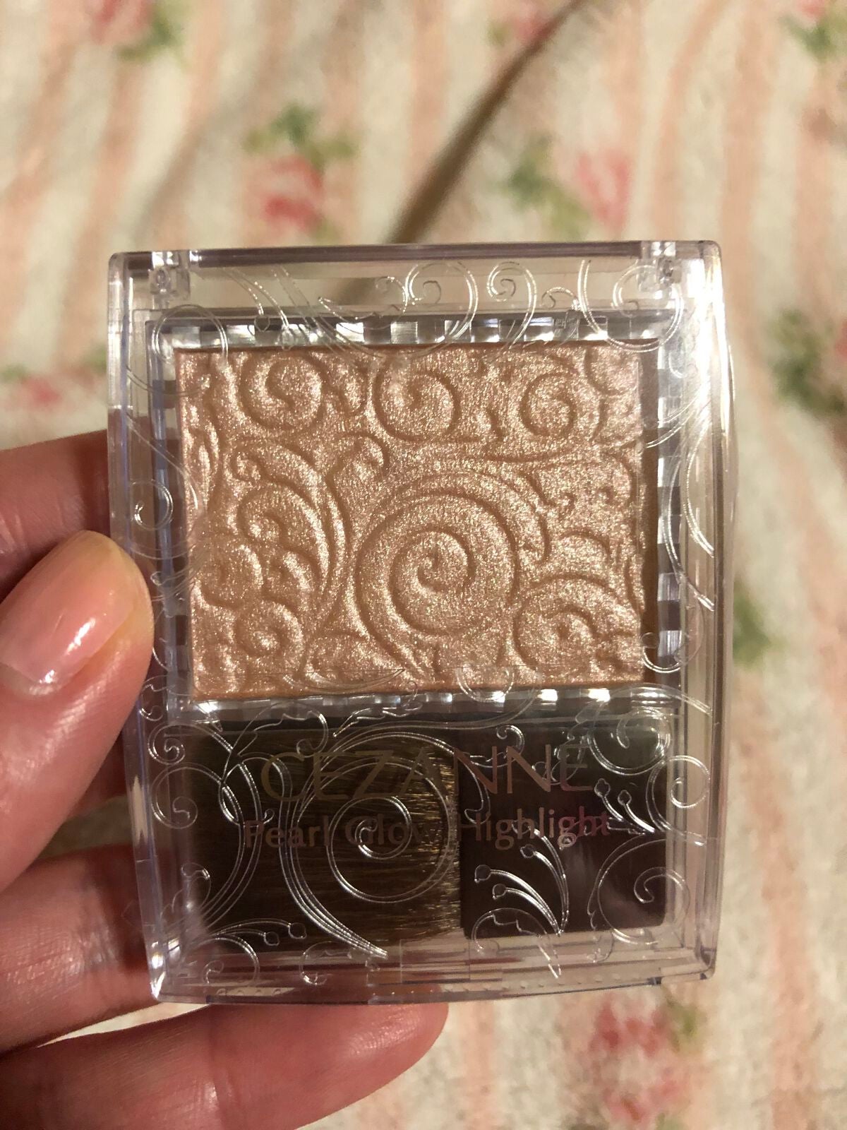 パールグロウハイライト/CEZANNE/パウダーハイライトを使ったクチコミ(1枚目)