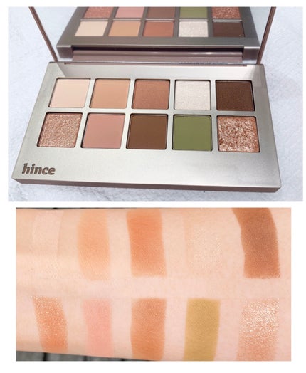 ニューデップスアイシャドウパレット/hince/アイシャドウパレットを使ったクチコミ(2枚目)