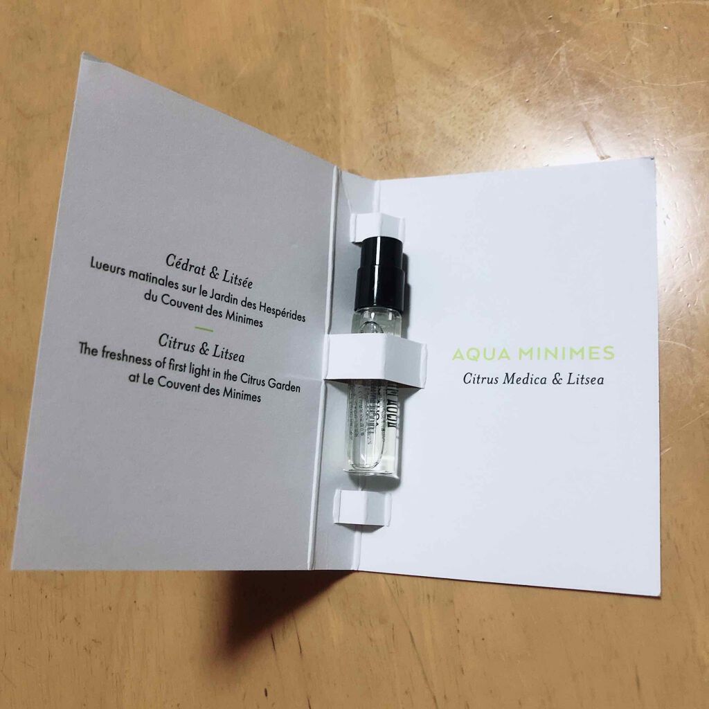 ボタニカルコロン アクアミニム/ル クヴォン メゾン ド パルファム/香水(レディース)を使ったクチコミ（2枚目）