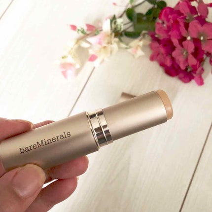 CR ハイドレイティング ファンデーション スティック/bareMinerals/その他ファンデーションを使ったクチコミ(2枚目)