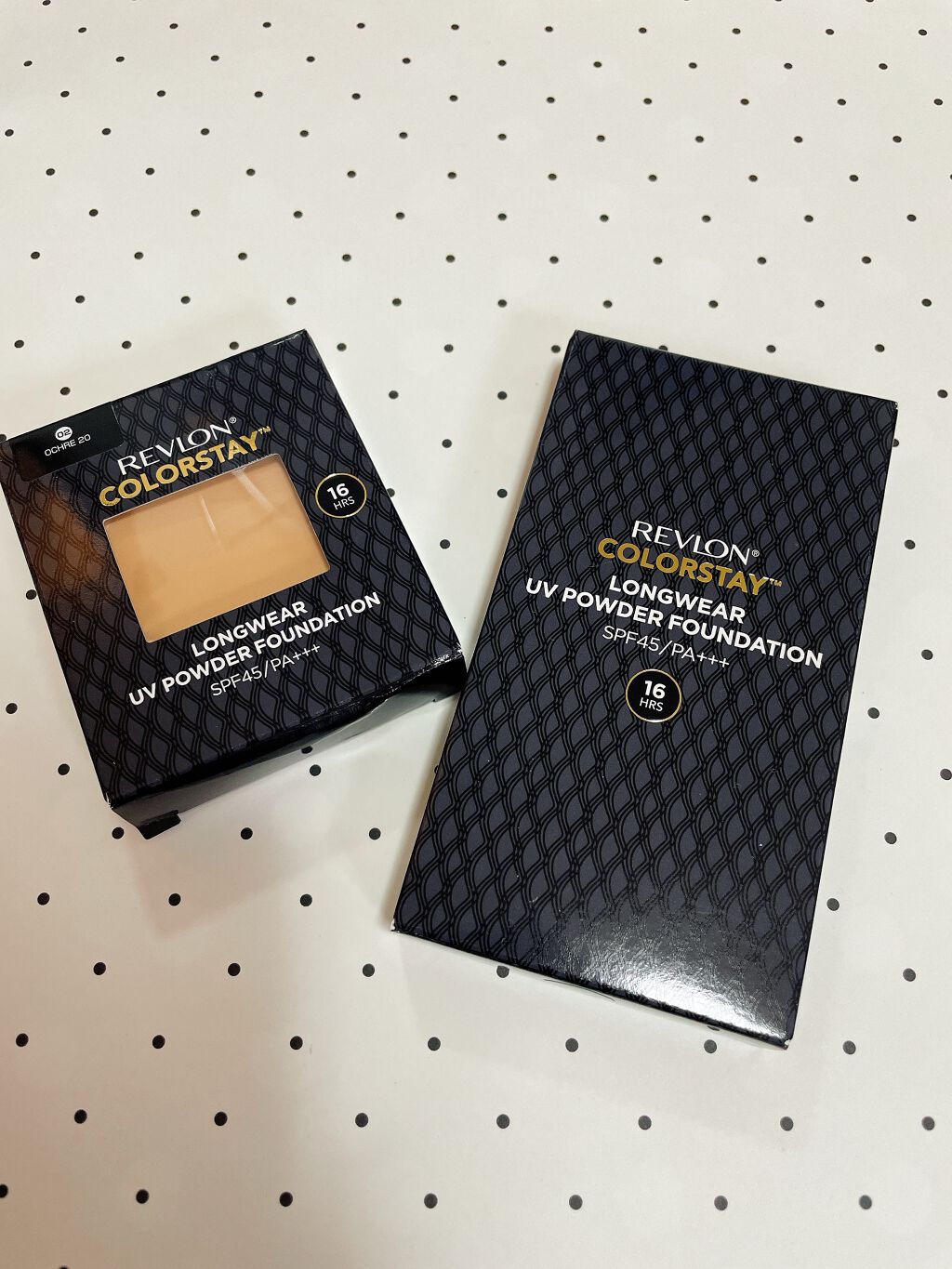 カラーステイ ロングウェア UV パウダー ファンデーション/REVLON/パウダーファンデーションを使ったクチコミ(4枚目)