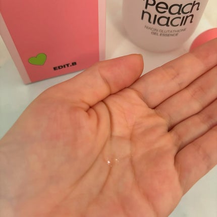 ピーチ ナイアシンアミド GLT ジェルエッセンス/EDIT.B/美容液を使ったクチコミ(2枚目)
