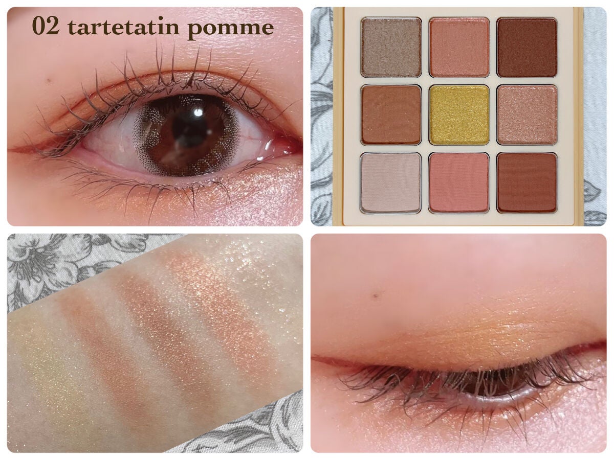 マテリアルカラーパレット/leur charme/アイシャドウパレットを使ったクチコミ(7枚目)