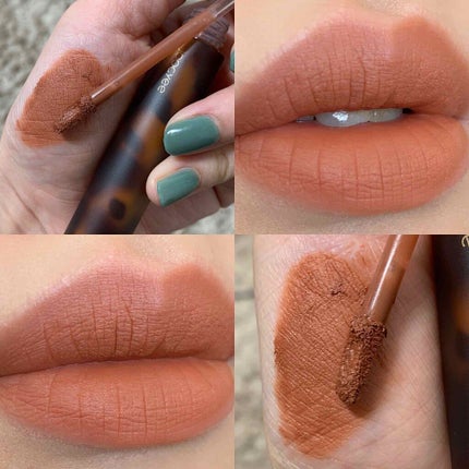 琥珀セミマットリップ/Joocyee/口紅を使ったクチコミ(1枚目)