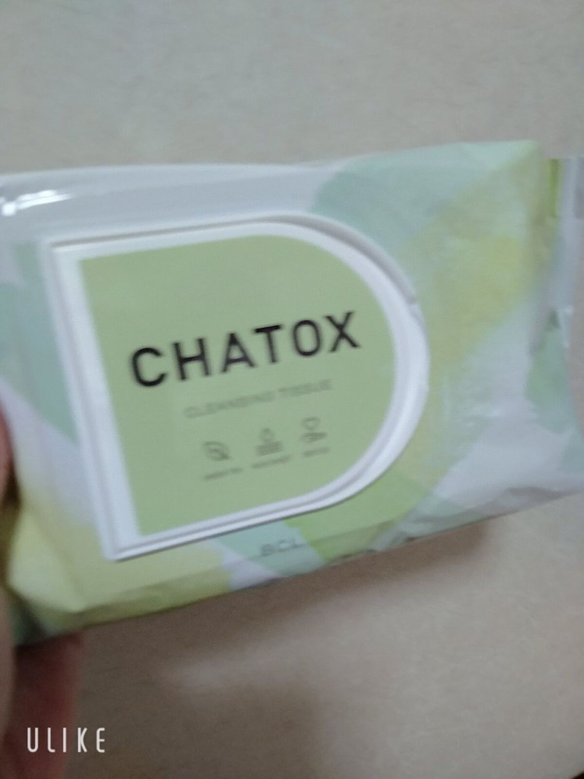 クレンジングティッシュ/チャトックス/クレンジングシートを使ったクチコミ（2枚目）