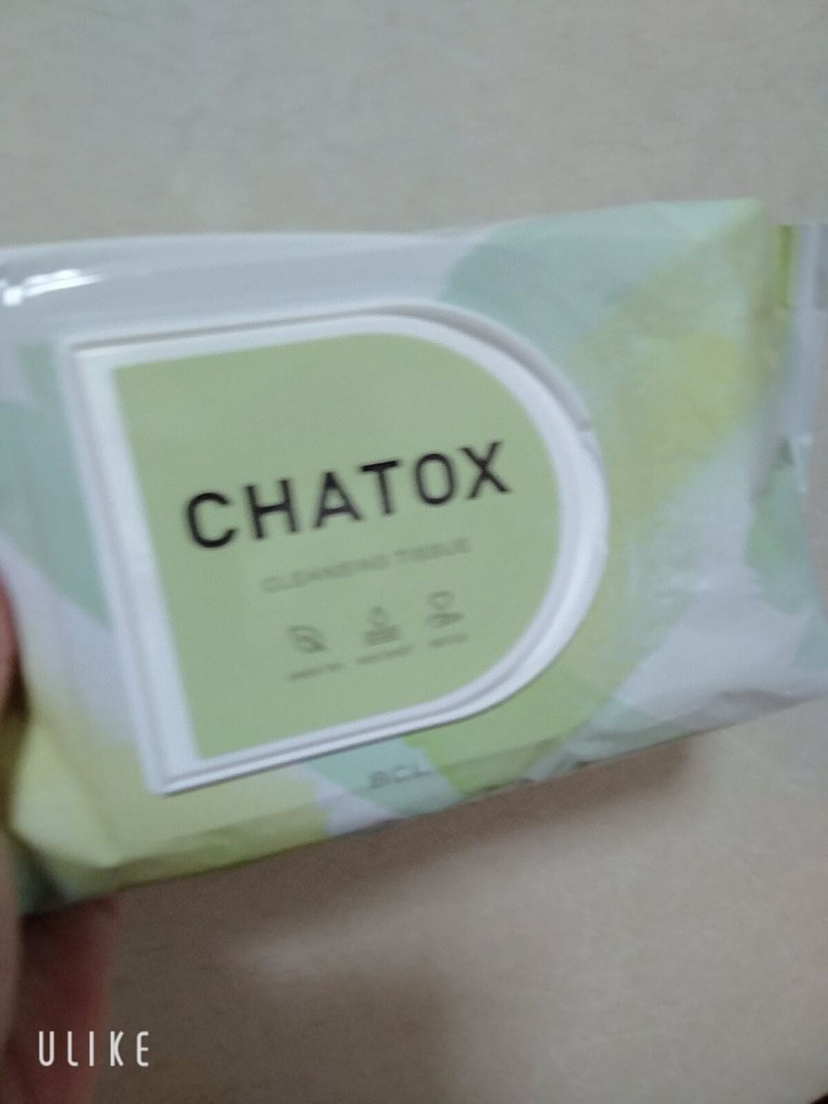 クレンジングティッシュ/チャトックス/クレンジングシートを使ったクチコミ(2枚目)