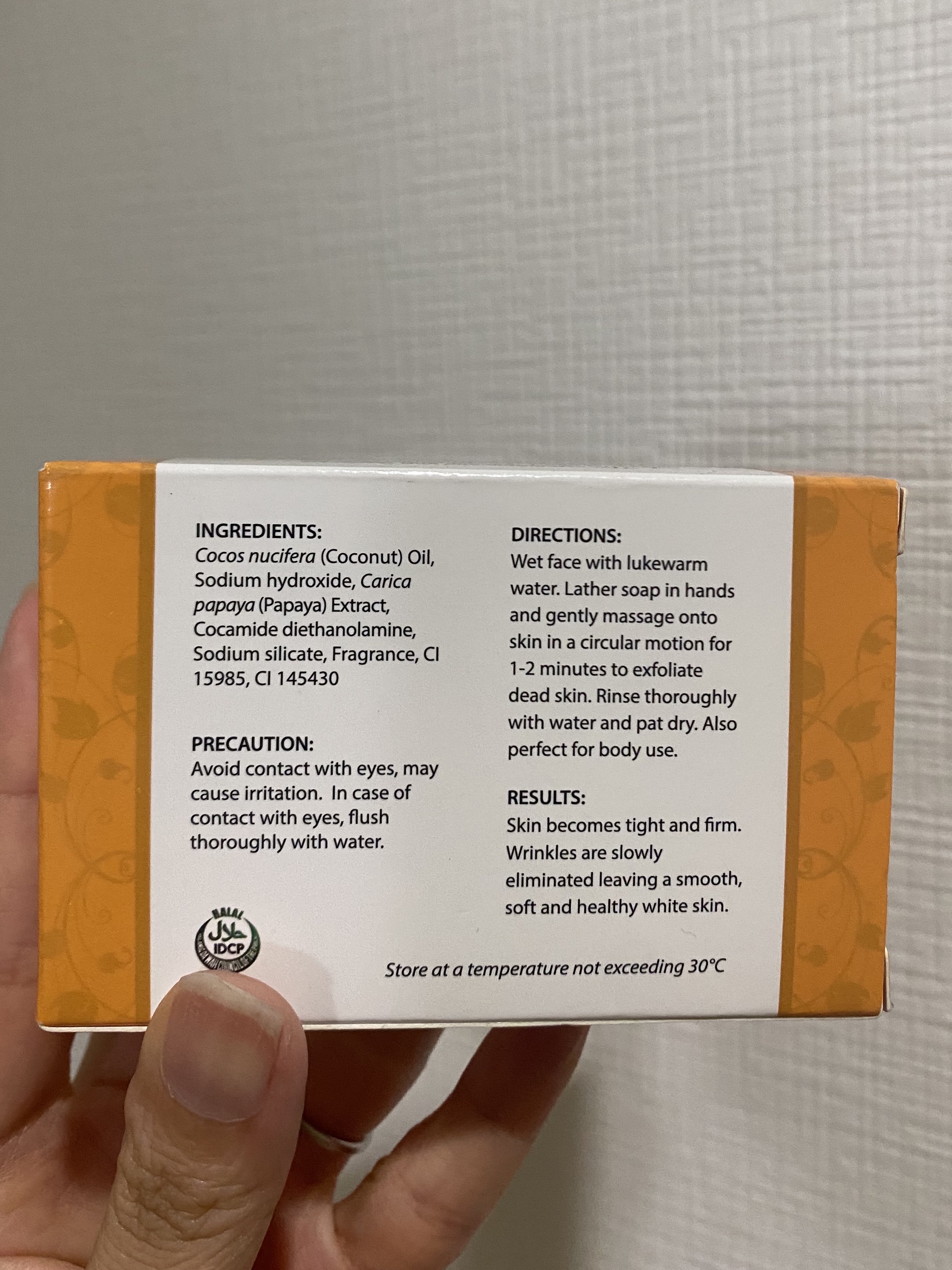 PAPAYA SOAP/GT COSMETICS/ボディ石鹸を使ったクチコミ（3枚目）