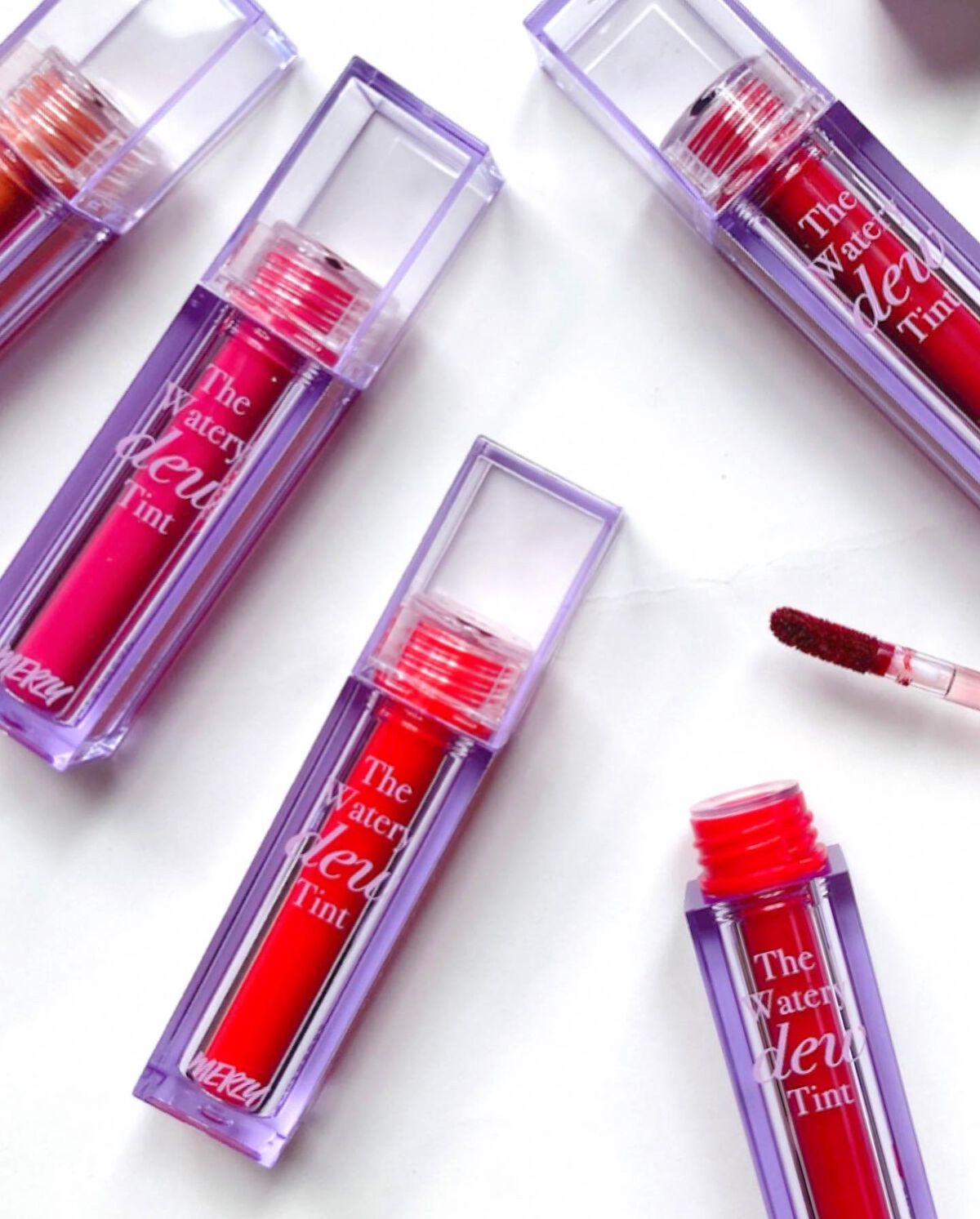 ザ ウォータリーデューティント/MERZY/リップティントを使ったクチコミ（1枚目）