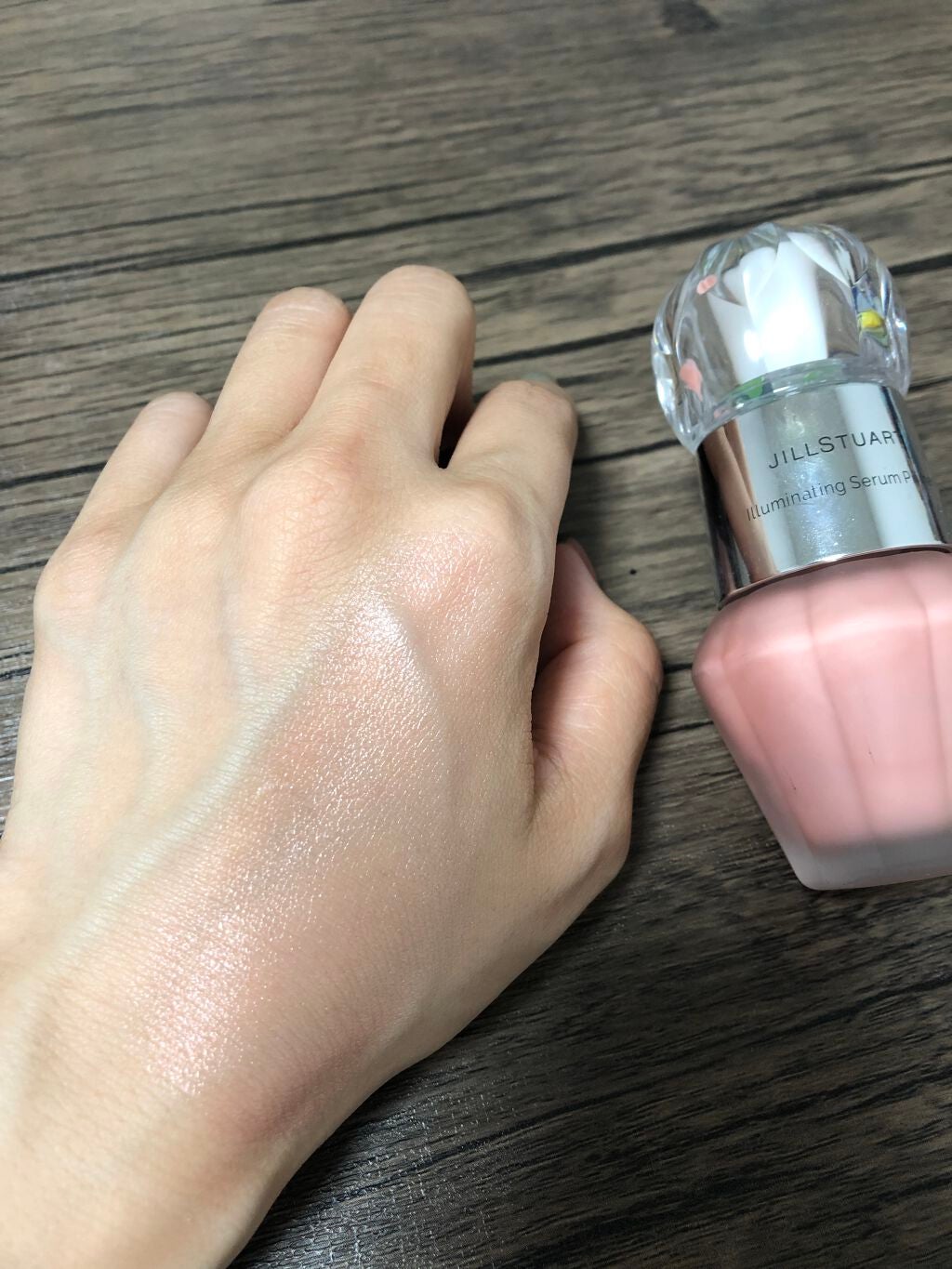 ジルスチュアート イルミネイティング セラムプライマー/JILL STUART/化粧下地を使ったクチコミ(4枚目)